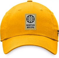 NHL Boston Bruins Patch Gold Adjustable Hat