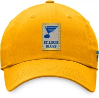 NHL St. Louis Blues Patch Gold Adjustable Hat