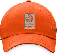 NHL New York Islanders Patch Orange Adjustable Hat