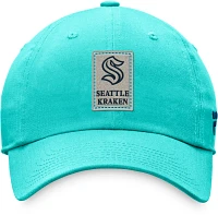 NHL Adult Seattle Kraken Patch Light Blue Adjustable Hat