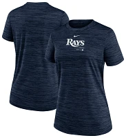 Nike Women's Tampa Bay Rays Navy Authentic Collection Velocity T-Shirt