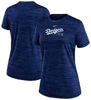 Nike Women's Los Angeles Dodgers Royal Authentic Collection Velocity T-Shirt