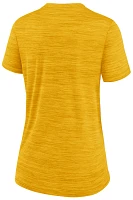 Nike Women's Pittsburgh Pirates Yellow Authentic Collection Velocity T-Shirt