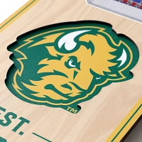 You The Fan North Dakota State Bison 6"x19" 3-D Banner