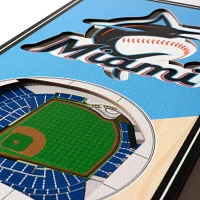 You The Fan Miami Marlins 6''x19'' 3-D Banner