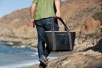 Picnic Time Carolina Panthers Black Topanga Cooler Tote Bag