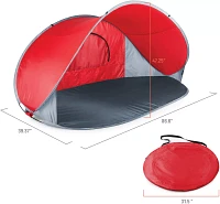 Picnic Time Kansas City Chiefs Manta Portable Beach Tent