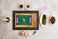 Picnic Time Minnesota Vikings Glass Top Cutting Board Set