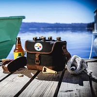 Picnic Time Pittsburgh Steelers Beer Caddy Cooler Tote