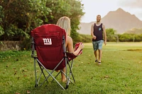 Picnic Time New York Giants Red Recline Chair