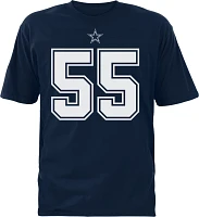 Dallas Cowboys Youth Leighton Vander Esch #55 Navy T-Shirt