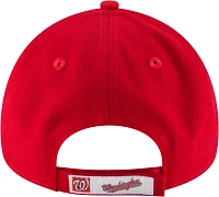 New Era Men's Washington Nationals 9Forty Red League Adjustable Hat