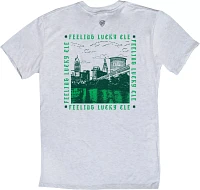 Where I'm From Adult Cleveland Feeling Lucky T-Shirt