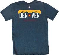 Where I'm From Denver License Plate T-Shirt