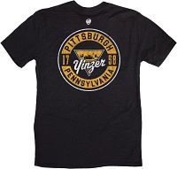 Where I'm From Adult Pittsburgh Yinzer Circle T-Shirt