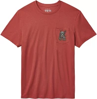 YETI Men's Cool Bear Pocket Short Sleeve T-Shirt