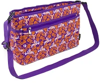 Eagles Wings Clemson Tigers Quilted Cotton Messenger Bag