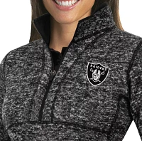 Antigua Women's Las Vegas Raiders Fortune Black Pullover Jacket