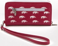 Eagles Wings Arkansas Razorbacks Wristlet Wallet