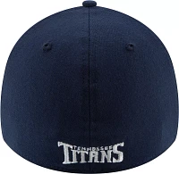 New Era Men's Tennessee Titans Navy 39Thirty Classic Fitted Hat