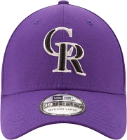 New Era Men's Colorado Rockies 39Thirty Purple Stretch Fit Hat