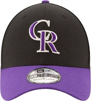 New Era Men's Colorado Rockies 39Thirty Classic Black Stretch Fit Hat