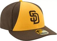 New Era Men's San Diego Padres 59Fifty Alternate Yellow Low Crown Fitted Hat