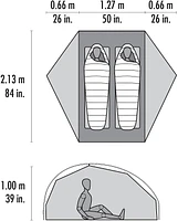 MSR FreeLite 2 Ultralight Backpacking Tent