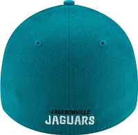 New Era Men's Jacksonville Jaguars Teal 39Thirty Classic Fitted Hat