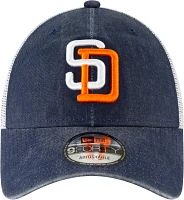 New Era Men's San Diego Padres 9Forty Cooperstown Trucker Adjustable Hat