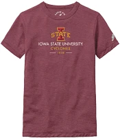 League-Legacy Youth Iowa State Cyclones Cardinal Tri-Blend Victory Falls T-Shirt