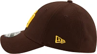 New Era Men's San Diego Padres Brown Team Classic 39Thirty Stretch Fit Hat