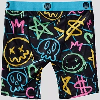 PSD Underwear Boys' Smile Gang Boxer Briefs