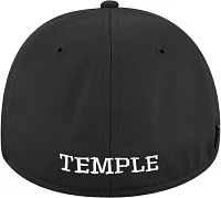 League-Legacy Men's Temple Owls Cool Fit Stretch Black Hat