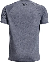 Under Armour Boys' Tech Split Logo Hybrid T-Shirt