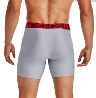 Under Armour Men's Tech 6'' Boxerjock Boxer Briefs 2-Pack