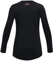 Under Armour Girls' Tech Long Sleeve Big Logo T-Shirt