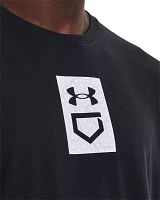 Under Armour Men's Baseball Lock Up Short Sleeve T-Shirt