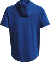 Under Armour Men's Project Rock Terry Short Sleeve Hoodie