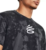 Under Armour Men's Curry Logo Heavyweight Short Sleeve Graphic T-Shirt