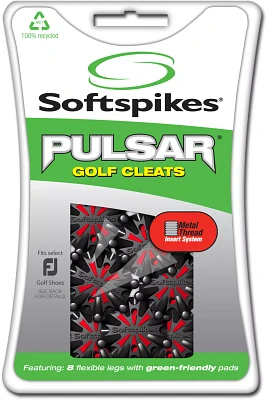 Softspikes Pulsar Golf Cleat Small Metal Thread - 22 Pack