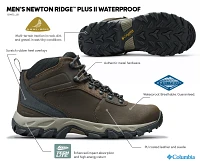 Columbia Men's Newton Ridge Plus II Waterproof Hiking Boots