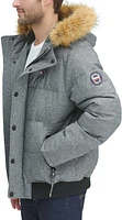 Tommy Hilfiger Men's Quilted Snorkel Bomber Jacket