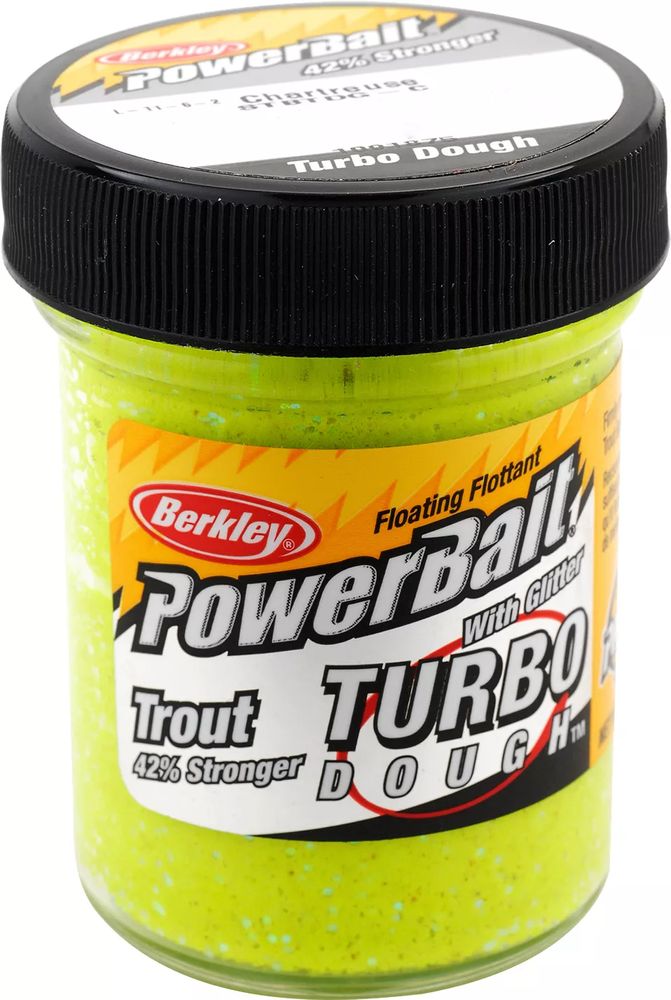 Dick's Sporting Goods Berkley PowerBait Glitter Turbo Dough Bait