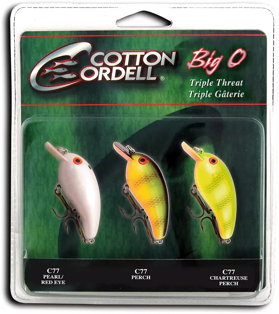 Cotton Cordell Big-O Triple Threat Crankbait Kit