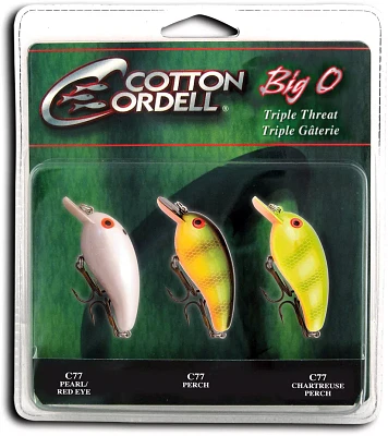 Cotton Cordell Big-O Triple Threat Crankbait Kit