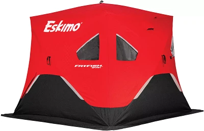 Eskimo FatFish Insulated Pop-up Portable 4-Person Ice Fishing Shelter