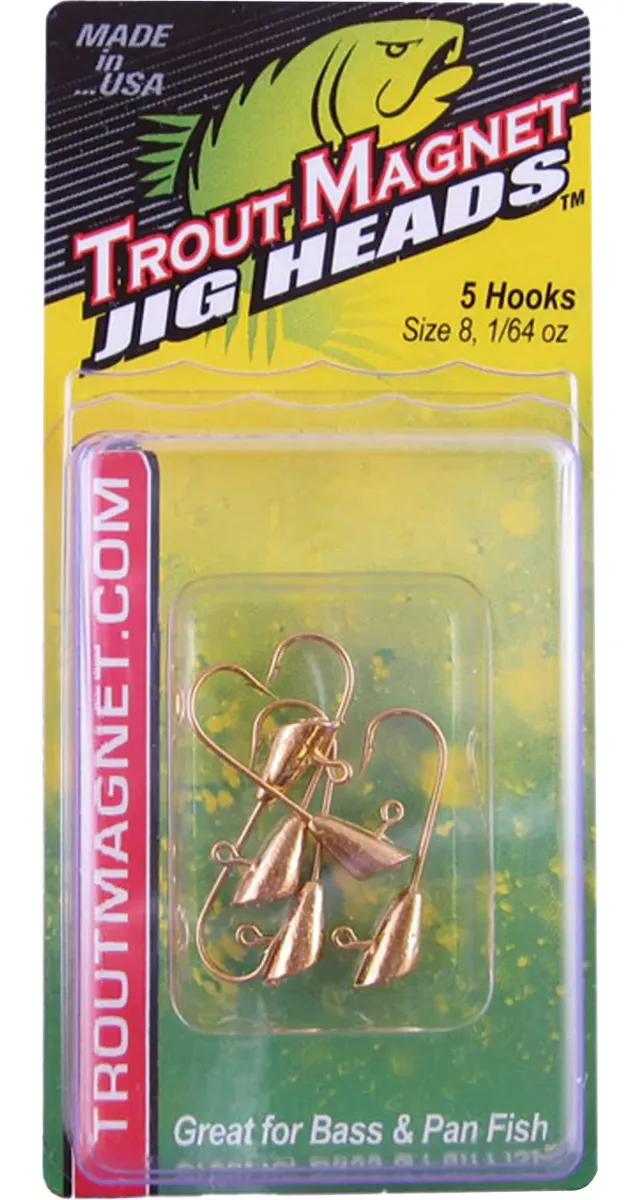 Dick's Sporting Goods Leland's Trout Magnet Replacement Jig Heads - 5 Piece  Pack