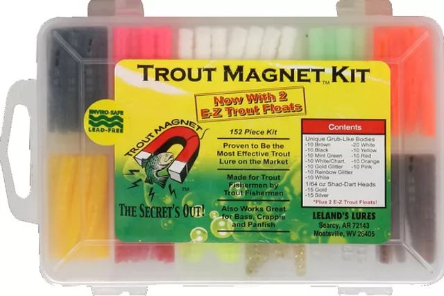 Dick's Sporting Goods Leland Trout Magnet 152 Piece Soft Bait Kit