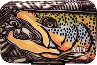 Montana Fly Company Estrada's Brown Trout Fly Box with Optional Leaf